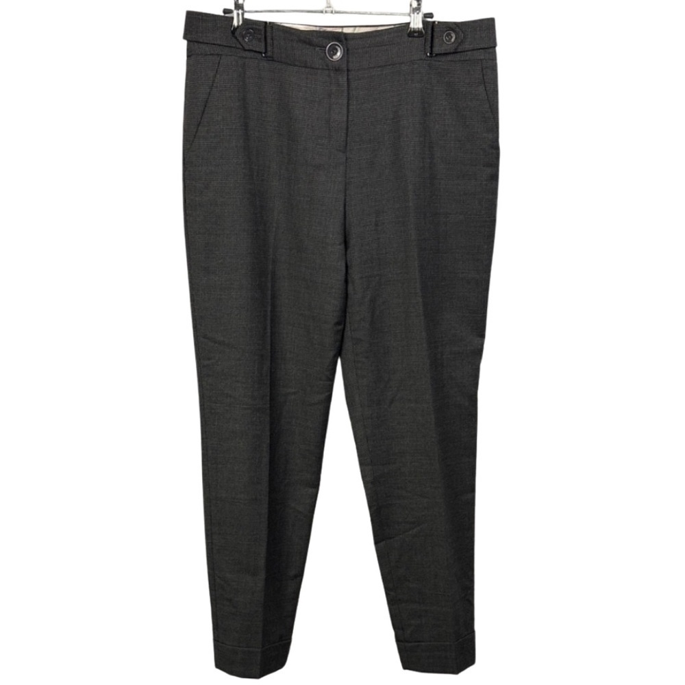 Ted Baker Gray Tailored Trousers Size 3 | Slim Fit Ankle Pants